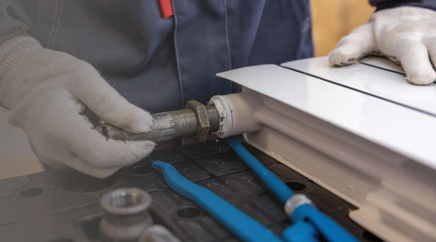 Professional water heater repair services in Logan, KS